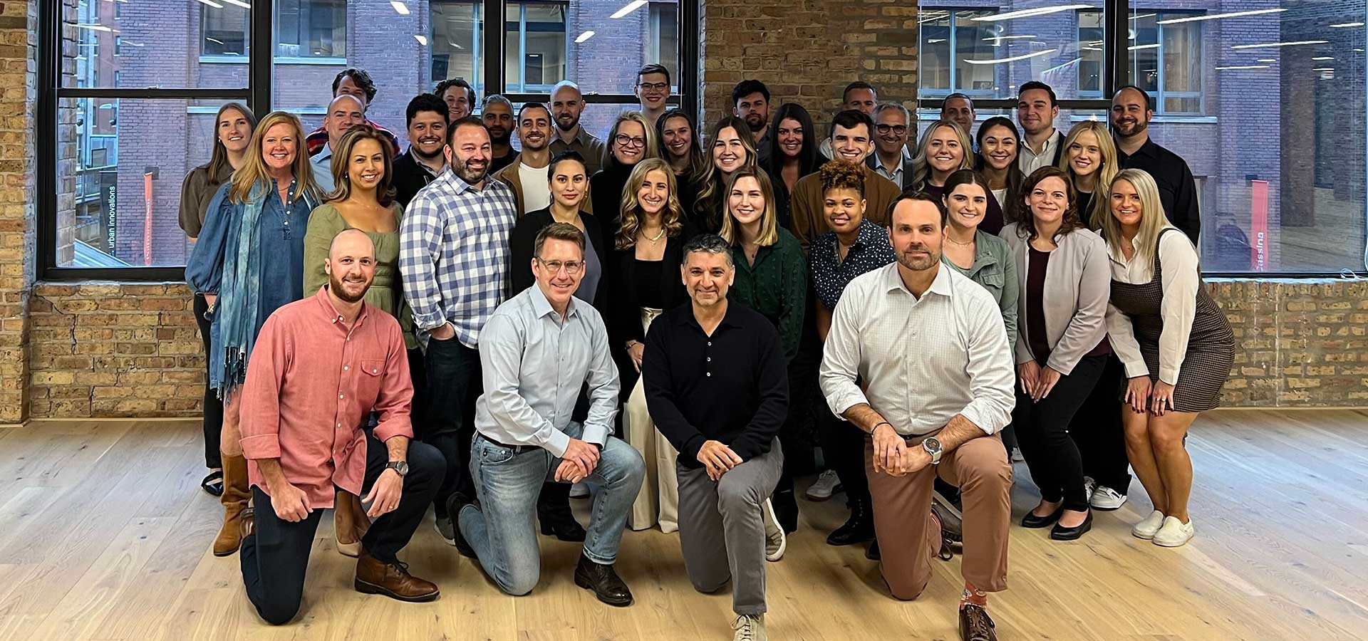 The staff of Scale marketing in their Chicago office.