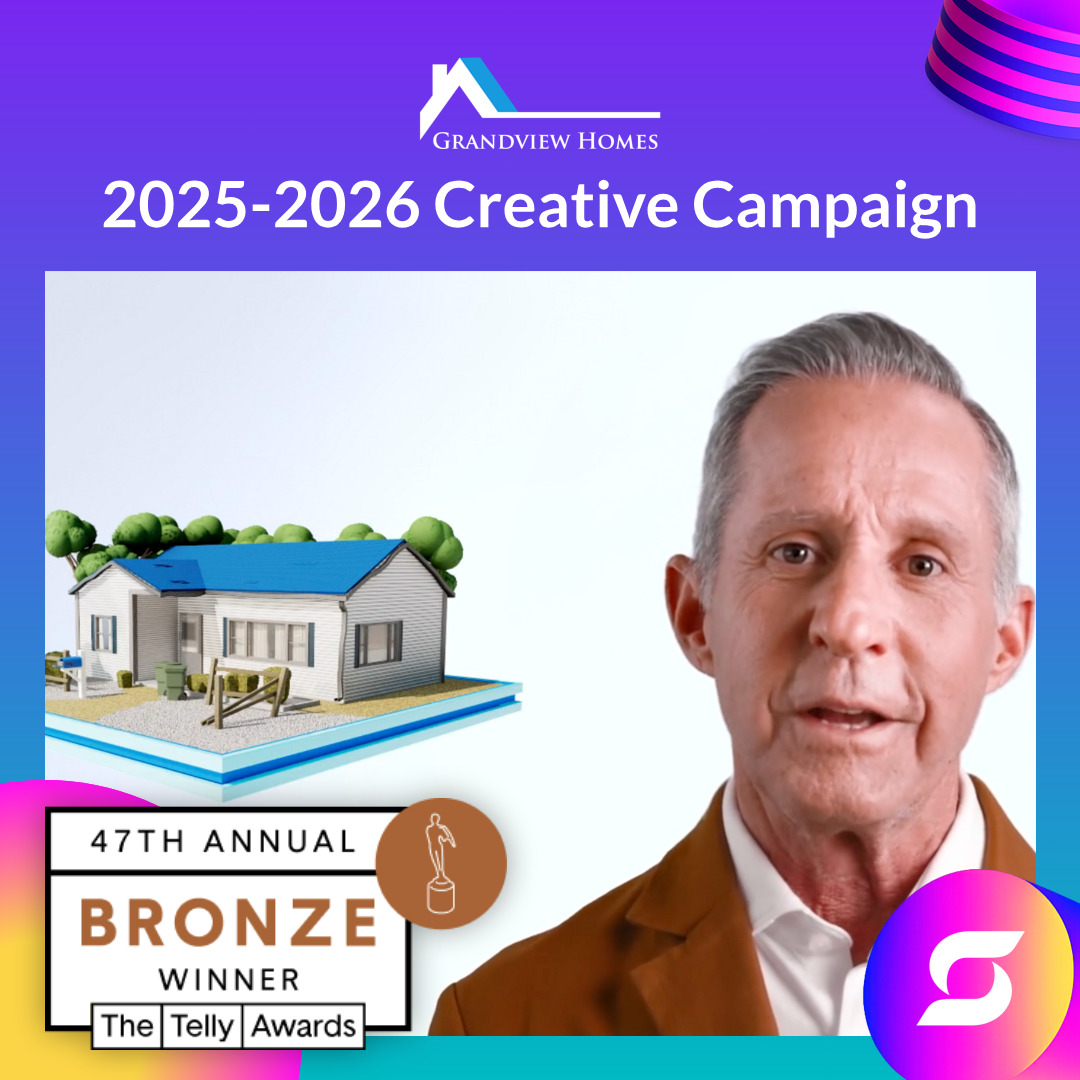 Scale Marketing_Telly Awards_Static_GrandviewHomes_1080x1080_A Bronze Telly: Grandview Homes